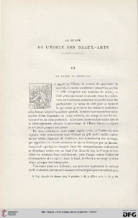 3. Pér. 4.1890: Le musée de l'École des Beaux-Arts, 3