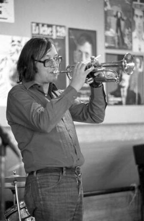 Gastspiel des Jazz-Trompeters Rod Mason bei der Jazz-Matinée des Badischen Staatstheaters