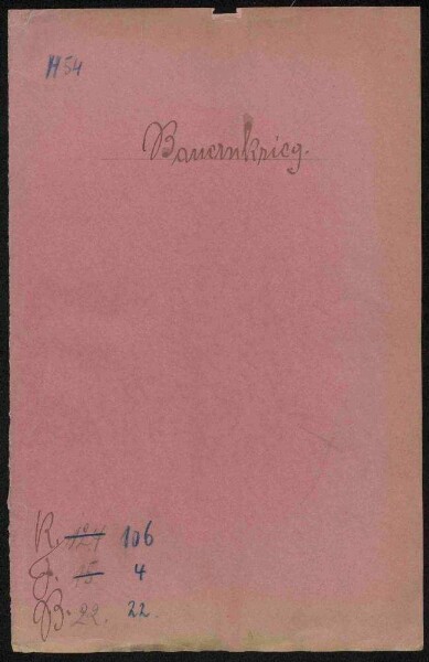 Ersatzforderungen des Deutschmeisters gegen Untertanen zu Hausen und der Komturen des Deutschen Ordens gegen die Gemeinde Großgartach