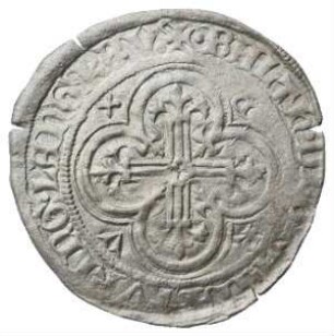 Fundmünze, Meißner Groschen, 1390 - 1393