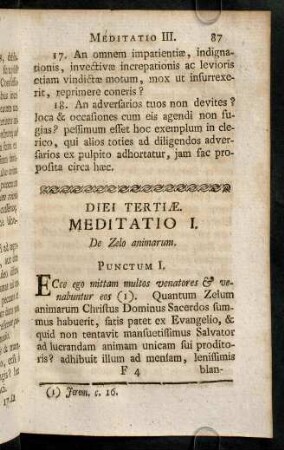 87-107, Meditatio I