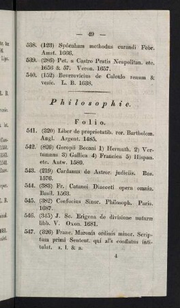 49-59, Philosophie
