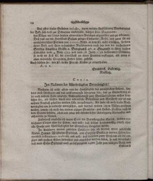 Copia. - Appellations- Deduction.