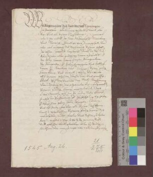 Bürgermeister und Rat der Stadt Kenzingen treten an Hans Paumgartner von Paumgarten die Nebeneinkünfte der Pfandherrschaft Kürnberg und Kenzingen ab.