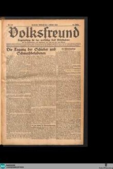 Der Volksfreund : Tageszeitung für das werktätige Volk Mittelbadens