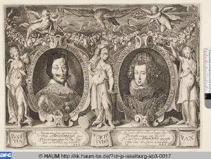 Ferdinand III. und Maria Anna, Kaiser und Kaiserin des römisch-deutschen Reiches