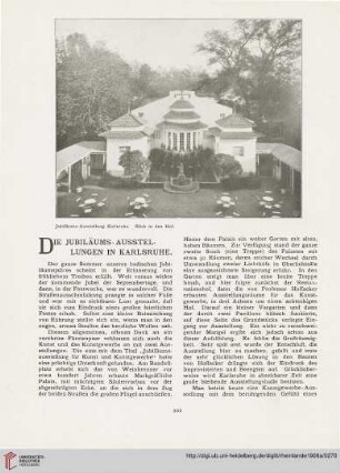 12: Die Jubiläums-Ausstellungen in Karlsruhe
