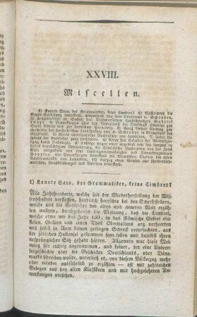 1) Kannte Saxo, der Grammatiker, keine Cimbrer?