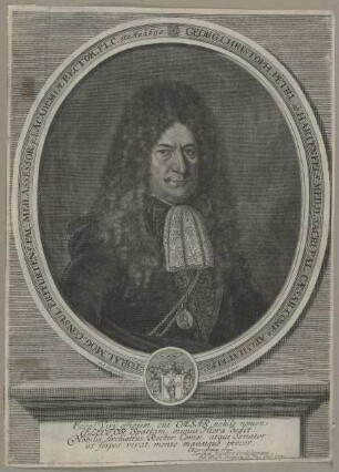 Bildnis des Georg Christoph Petri von Hartenfels