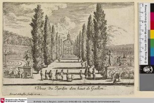 Veue du Jardin den haut de Gaillon