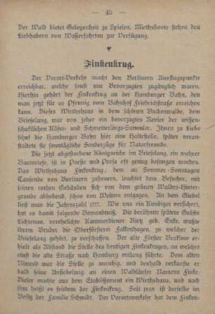 Finkenkrug