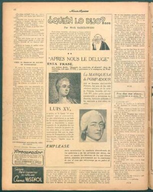 ¿Quién lo dijo?...