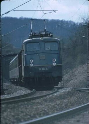 Gäubahn Stuttgart Nord Lok 110 294 Eilzug RW-S