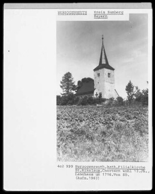 Katholische Filialkirche Sankt Nikolaus