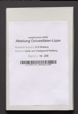 Erblasser: Kleinerüscher, Peter; Erblasser: Kleinrüscher, Angela: Testament