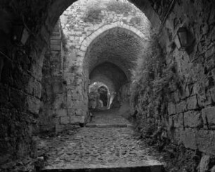 Krak des Chevaliers — Äußere Ringmauer — Östlicher Treppenaufgang