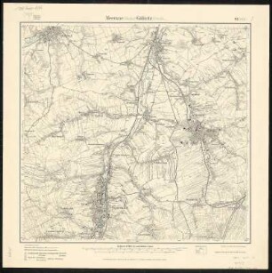 Meßtischblatt 93.(3004) : Meerane (Sächs.) - Gößnitz (Preuß.), 1921 : Meerane (Sächs.) - Gößnitz (Preuß.). - Aufgen. 1906, hrsg. 1908, einz. Nachtr. 1921. - 1:25000. - Leipzig, 1921. - 1 Kt.