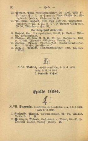 Halle 1694