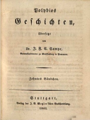 Polybios Geschichten, 10