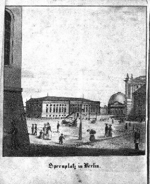 Opernplatz in Berlin