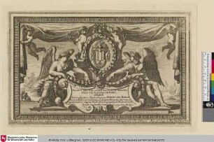 RECEUIL DES PLUS BEAUX EDIFICES ET FRONTISPICES DES EGLIZES DE PARIS, Titelblatt
