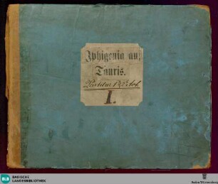 Iphigénie en Tauride - Mus. Hs. 1422 : WotG 1A46