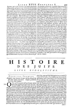Livre Dix-Septième