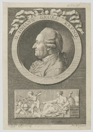 Bildnis des Iohann Georg Krüniz
