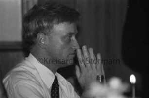 CDU: Wahlkampfveranstaltung zur Landtagswahl: Prahls Gasthof: Gastredner Vorsitzender der CDU-Fraktion in Hamburg Ole von Beust: 16. Januar 2000