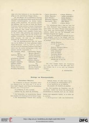 Beiträge zur Kunstgeschichte