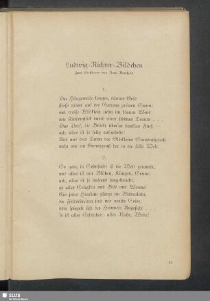 Ludwig-Richter-Bildchen