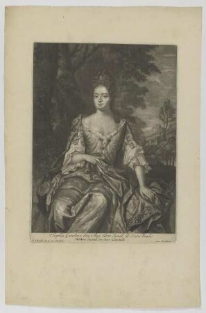 Bildnis der Sophia Carolina, Königin von Preußen