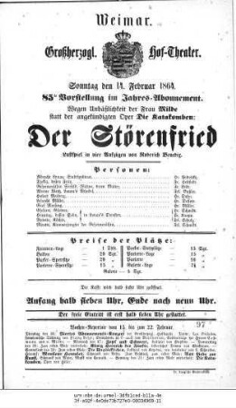 Der Störenfried