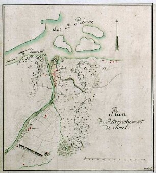 WHK 28 Nordamerikanische Kriege von 1775-1782: Plan von Sorel