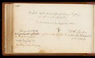 Eintrag (Göttingen, 05.09.1781 / 1784)