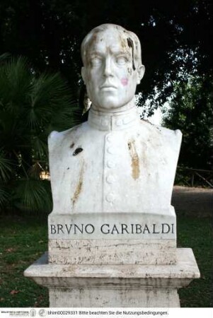 Büste des Bruno Garibaldi