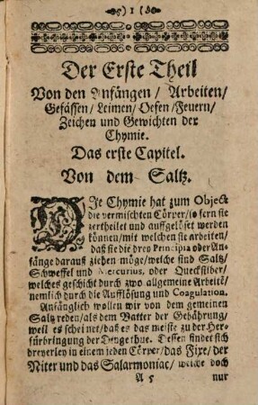 Die Mitleidende und Leichte Chymie