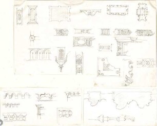 Lange, Ludwig; Lange - Archiv: X.11 Einzelformen (Renaissance / Barock) - Details