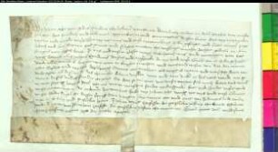 Freibrief des Abtes Johann von Liesborn für eine Hörige.