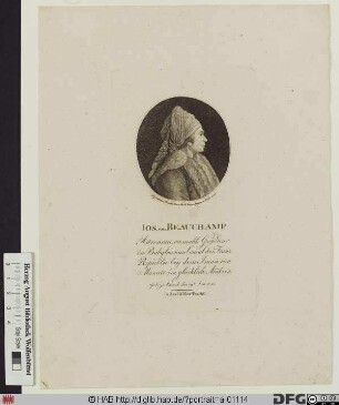 Bildnis Joseph de Beauchamp