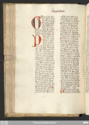 [Epistola Pauli ad Galatas = Galaterbrief I-VI]