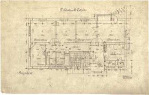 Döllgast, Hans; München, Ferdinand Maria Str.; Wohnhaus Martin Rid - Grundriss EG