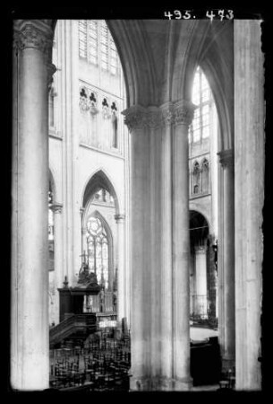 St. Quentin, Frankreich, Kathedrale, Innenansicht