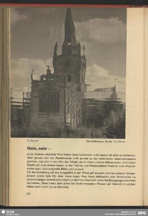 Spiegelung auf dem Wasser