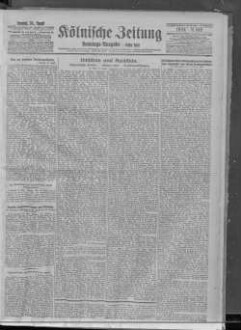 Kölnische Zeitung. 1803-1945