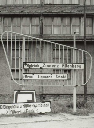 Altenberg, Kombinat Albert Funk, Lippmann-Schacht