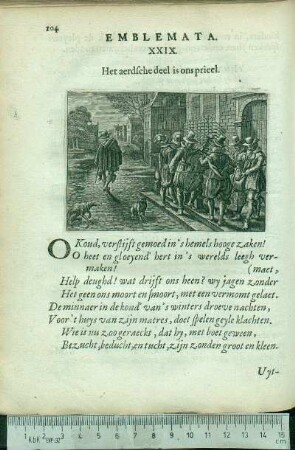 Emblemata. XXIX. Het aerdsche deel is ons prieel.