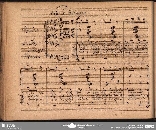 No. 6: "Geigenklang froher Sang"
