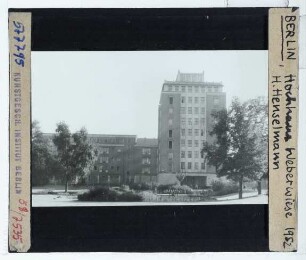 Berlin, Hochhaus an der Weberwiese,Berlin, Weberwiese