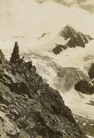 Österreich. Stubaier Alpen. Am Hohen Eck gegen die Mutterberger Seespitze (3296 m)